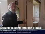 Replay 20H BFM - Le cauchemar sans fin des crues pour les habitants en Bretagne: Nous espérons vraiment que cette eau disparaisse avant les prochaines pluies, avoue Robert, sinistré