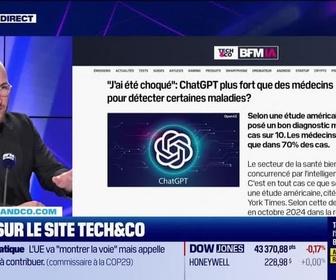 Replay Tech & Co, la quotidienne - À lire sur le site Tech&Co : J'ai été choqué, ChatGPT plus fort que des médecins pour détecter certaines maladies? , par Pierre Berge-Cia - 18/11