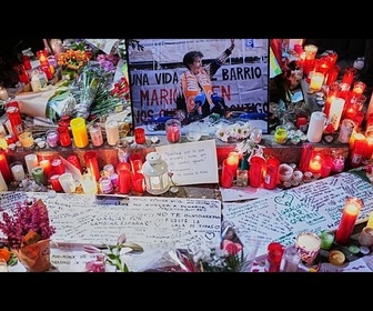 Replay Espagne : des manifestants à Madrid rendent hommage à la retraitée expulsée Maricarmen Abascal