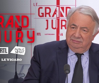 Replay Le Grand Jury - L'invité du Grand Jury : Gérard Larcher