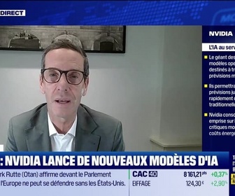 Replay BFM Bourse - USA Today : Tempête historique, Nvidia lance des modèles d'IA dédiés aux prévisions météo, par John Plassard - 27/01