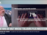 Replay BFM Première - BFM éco : Les métiers de haut niveau toujours plus inaccessibles - 05/12