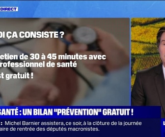 Replay La chronique éco - Bilan prévention: un dispositif de consultation gratuit pour 21 millions de Français