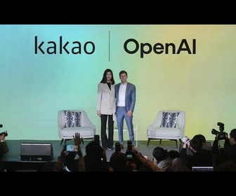 Replay Le PDG d'OpenAI, Sam Altman, signe un partenariat avec la société sud-coréenne Kakao