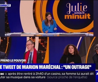 Replay Julie jusqu'à minuit - Le tweet de Marion Maréchal : un outrage - 23/04