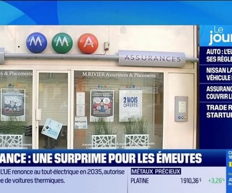 Replay Good Morning Business - Assurance : une surprime pour les émeutes