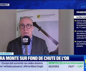 Replay BFM Bourse - Pandora monte, profitant de la chute de l'or - 02/02
