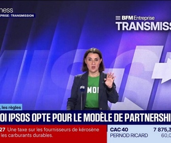 Replay BFM Entreprise - Transmission - Pourquoi Ipsos opte pour le modèle de partnership ? - Jeudi 1er octobre