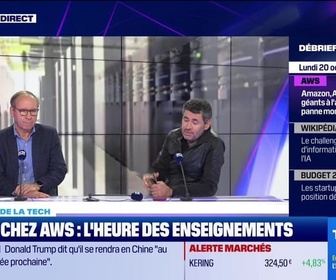 Replay Tech & Co, la quotidienne - Panne chez AWS : l'heure des enseignements - 20/10