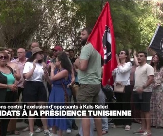 Replay Journal De L'afrique - Présidentielle en Tunisie : manifestations contre l'exclusion de trois opposants à Kaïs Saïed