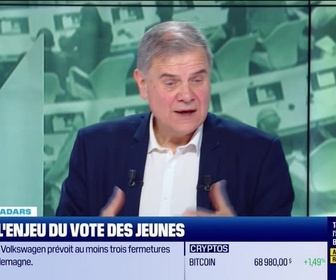 Replay Le Monde de Patrick Sauce - Sous les radars : L'enjeu du vote des jeunes - 28/10