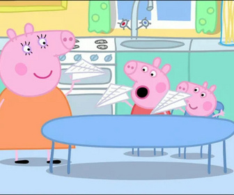 Replay Peppa Pig - Les avions de papier