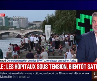 Replay BFM Grand Soir - Canicule : les hôpitaux sous tension, bientôt saturés ? - 26/06