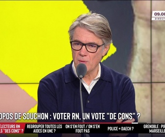 Replay Les Grandes Gueules - Propos de Souchon sur le RN : voter RN, un vote de cons ?