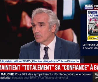 Replay BFM Grand Soir - Le Pen maintient totalement sa confiance à Bardella - 03/10