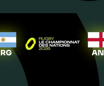 Replay Championnat des Nations de rugby 2026 - Rugby - Le Championnat des Nations - Journée 3 : Argentine / Angleterre