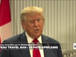 Replay Journal de l'Afrique - Interdiction de voyager aux Etats-Unis : 25 pays africains concernés