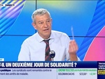 Replay Le débat - Nicolas Doze face à Jean-Marc Daniel : Faut-il un deuxième jour de solidarité ? - 29/10