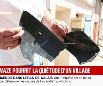 Replay BFM Première - Il y aura un drame un jour: à cause de Waze, 1.200 véhicules et poids lourds passent par ce petit village de Meurthe-et-Moselle chaque jour