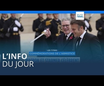 Replay L'info du jour | 11 novembre - Soir