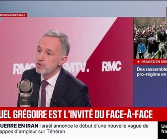 Replay Face à Face - Municipales à Paris: Emmanuel Grégoire assure que Sophia Chikirou n'est pas (son) adversaire mais une concurrente