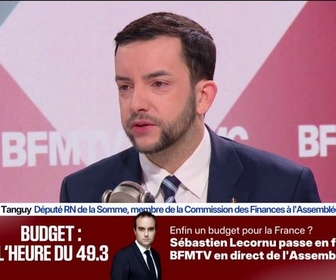 Replay Face à Face - Budget 2026: On votera forcément la censure [...] car les impôts n'ont pas baissé, assure Jean-Philippe Tanguy, député Rassemblement national de la Somme