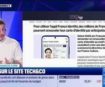 Replay Tech & Co, la quotidienne - À lire sur le site Tech&Co :Pour utiliser l'appli France Identité, des millions de Français pourront renouveler leur carte d'identité par anticipation par Sylvain Trinel - 29/10