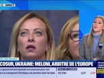 Replay Le monde qui bouge - Annalisa Cappellini : Mercosur, Ukraine, Meloni, arbitre de l'Europe - 18/12