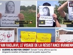 Replay BFM Première - Guerre au Moyen-Orient: Maryam Radjavi, un des visages de la contestation iranienne