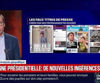 Replay BFM Grand Soir - Campagne présidentielle : des nouvelles ingérences russes - 05/08