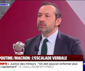 Replay Face à Face - Sébastien Chenu (RN) juge que la comparaison entre Emmanuel Macron et Napoléon est déplacée de la part de Vladimir Poutine