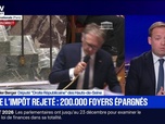 Replay BFM Grand Soir - Gel de l'impôt rejeté : 200 000 foyers épargnés - 25/10