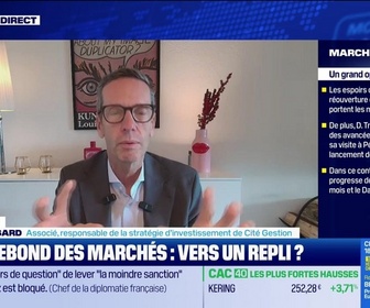 Replay BFM Bourse - USA Today : Vers une 6ème semaine de hausse d'affilée à Wall Street, par John Plassard - 07/05