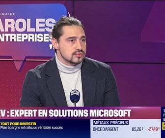 Replay Paroles d'entreprises - Rodrigue Tournay (CoxiDev) : CoxiDev, expert en solutions Microsoft - 31/01