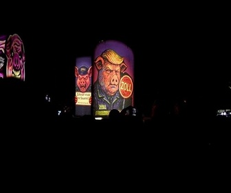 Replay Le carnaval de Bâle tourne Donald Trump en dérision avec des lanternes satiriques
