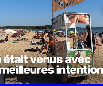 Replay ROBIN DE BFM - Les vendeurs ambulants expulsés de plusieurs plages de Vendée