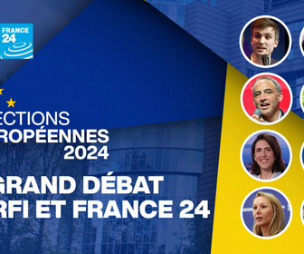 Replay Ici L'europe - Élections européennes : revivez le grand débat des têtes de liste françaises
