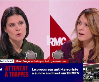 Replay Face à Face - Attentat raciste dans les Yvelines: L'atmosphère à quelque chose d'irrespirable, réagit Maud Bregeon, porte-parole du Gouvernement