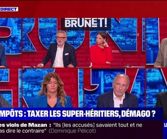 Replay Liberté Egalité Brunet! - Hausses d'impôts : que les plus riches, vraiment ? - 17/09