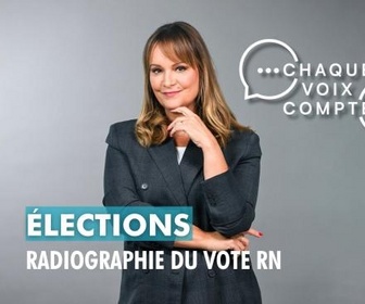 Replay Chaque voix compte - Élections : radiographie du vote RN