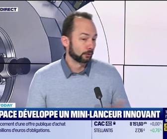 Replay Good Morning Business - Alexandre Mangeot (HyPrSpace) : La France va soutenir ses mini-fusées - 26/03