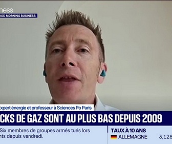 Replay Le Grand entretien : Les stocks de gaz sont au plus bas depuis 2009 - 10/08