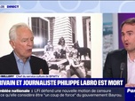 Replay Culture et vous - Écrivain, réalisateur, reporter aux États-Unis ou encore parolier de Johnny Hallyday, la folle vie de Philippe Labro