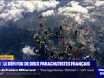 Replay L'image du jour - Sauter à 40 personnes en pleine nuit: deux parachutistes niçois veulent battre un record inédit aux États-Unis