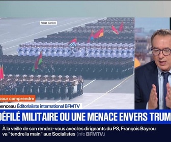 Replay BFM Première - 7 MINUTES POUR COMPRENDRE : Chine, défilé militaire ou une menace envers Trump ? - 03/09