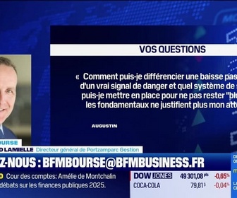 Replay BFM Bourse - Culture Bourse : Comment puis-je différencier une baisse passagère d'un vrai signal de danger, et quel système de sécurité puis-je mettre en place ? , par Julie Cohen-Heurton - 23/02