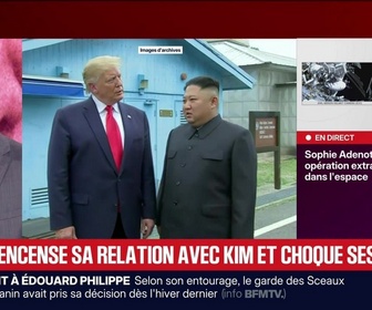 Replay Marschall Truchot : Trump encense sa relation avec Kim et choque ses alliés - 18/08