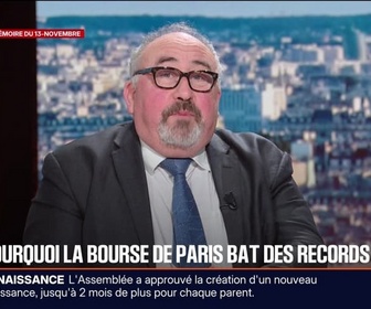 Replay BFM Première - BFM Conso : Mais pourquoi la Bourse de Paris bat des records ? - 13/11
