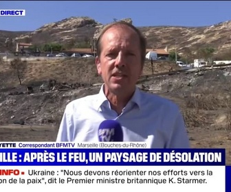 Replay BFM Story - Incendies à Marseille: 60 marins-pompiers restent mobilisés par sécurité