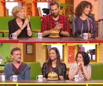 Replay Burger Quiz avec Anne Depétrini, Nadia Roz, Elise Larnicol et Jean-Paul Rouve